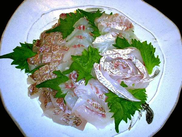 マダイ刺身