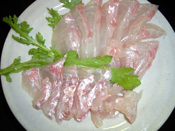 キンメ刺身