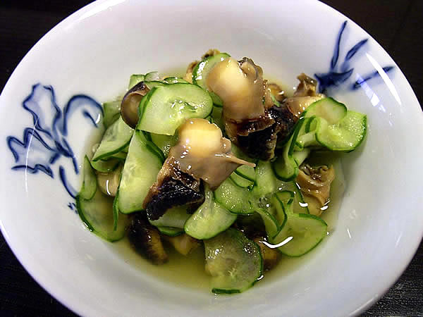 サザエ酢の物