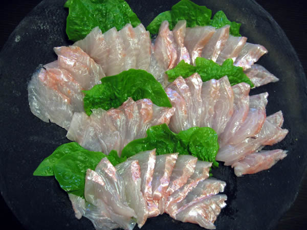 キンメ刺身2