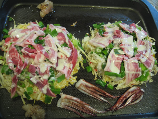 イカMIXお好み焼き